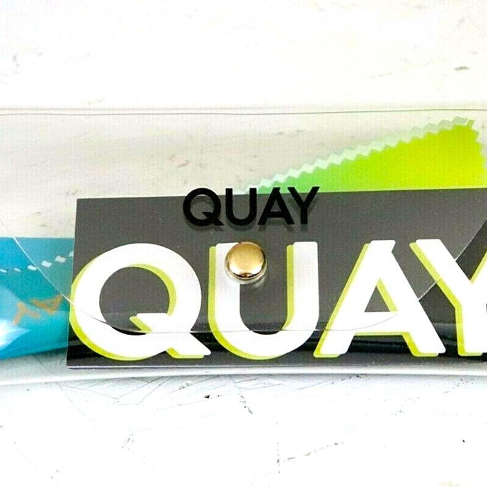 Quay Australia Clear Sunglasses Case